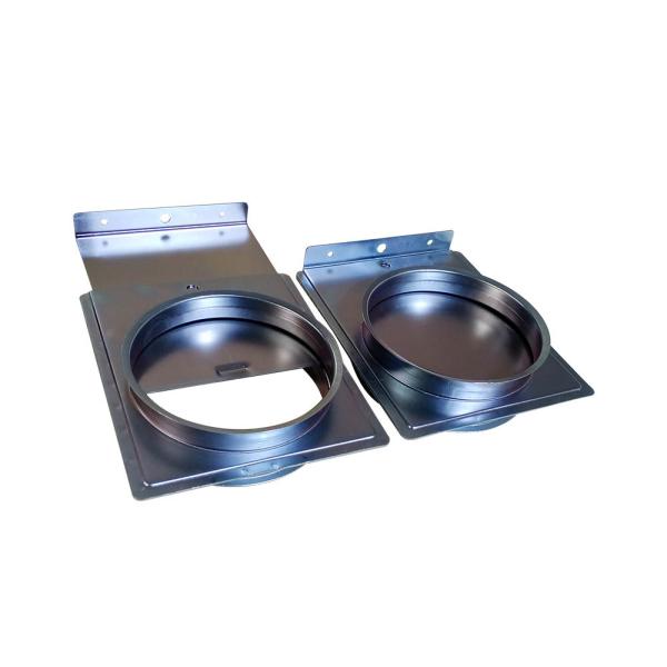 Quality 4 Inch Light Galvanized Dust Collection Blast Gate Rockler Manual wholesale