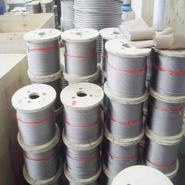 Bright Steel Wire Rope 6x19 6x36 6x41 8x36 6x36 Construction Construction 6x36 Steel Core or Fiber Core Bright