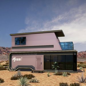 Comfort And Mobility Mobile Space Capsule With Balcony Modern Design Style