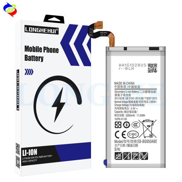 3000mAh for Mobile Phone Secondary Li-ion Battery EB-BG950ABE 3.85V Original SAM S8 G950