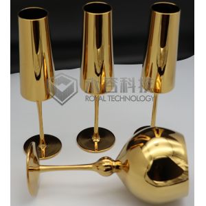 PVD ARC ion plating machine for Glass Cups- rainbow, green, blue, purple, Gold,