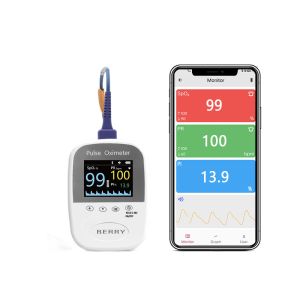 Pulse Rate Alarm 0.25kg Handheld Pulse Oximeter With ±2% Measurement Error