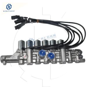 20Y-60-31211 20Y-60-31212 Solenoid Valve Assy For Komatsu PC200-7 PC210-7 PC220-7 PC270-7 Excavator Spare Parts