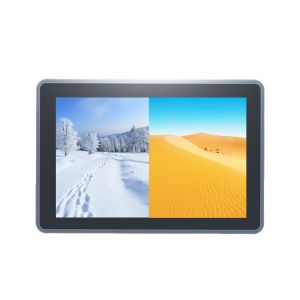 Square Mounted Industrial Computer Panel PC 12.1 Inch LCD Capacitive Touch