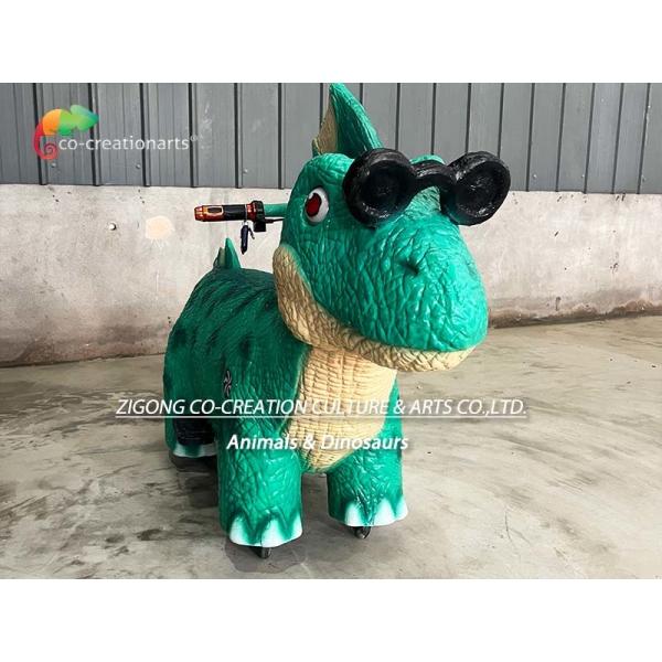 Waterproofing Kids Dinosaur Playground Equipment Coin Mechanism