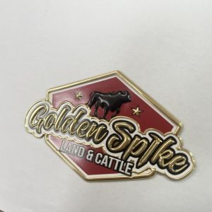 Custom 3D Soft TPU For Badges Waterproof TPU Patch For Garments