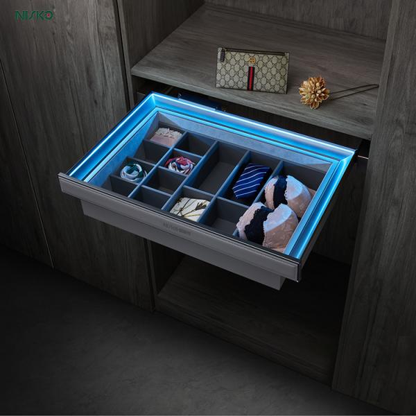 Multi-Function Wardrobe Bras Box Drawer Sorting Underwear Storage Basket