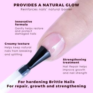 15ML 3 in 1 Fast Dry Top Coat and Base Coat Long Lasting Quality Nail Polish