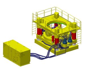 Cheap Apfyrt Hydraulic No Vibration Casing Rotator No Noise for sale