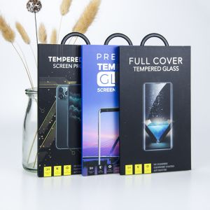 GATHE Paper Plastic Screen Protector Packaging Tempered Glass Packing Box Matte