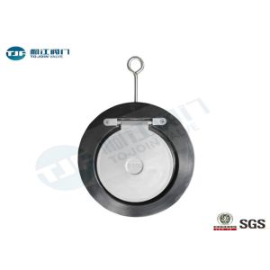PVC Non Return Check Valve / Wafer Check Valve DN40 - DN300 With EPDM Seals