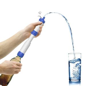UF Membrane Solutions Straw Water Filter 0.17 LBS Blue White