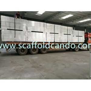 High loading capacity galvanized scaffolding steel plank steel board 240mmW,