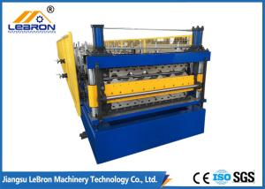 Cheap Custom Voltage Double Layer Roll Forming Machine , Automatic Roll Forming Machine for sale