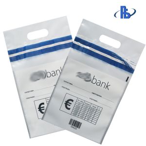 Recyclable Tamper Evident Plastic Bags With Self Adhesive Seal