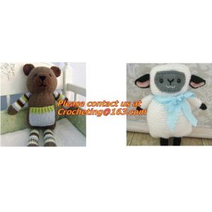The New Design of The animal hand knitted, Crochet Stuffed Toy Doll,knitting