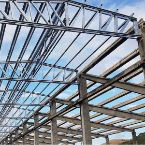 Modern Q355B Grade Prefab Steel Structure Building High Rigidity Steel Structure