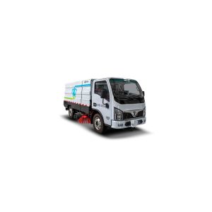China 7 Ton Sanitation Vehicle Road Sweeper Truck with 2.2 m³ Water Tank 2.6 m Sweeping Width and 300 km Endurance Mileage on sale