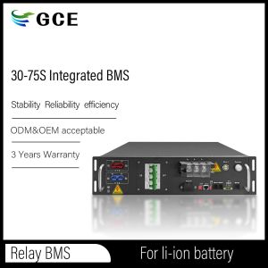 GCE high voltage BMS(HV BMS) 50A 2.5U Battery Management System With CAN/RS485