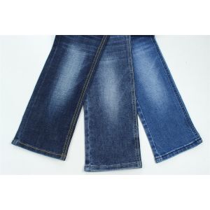 Cheap Crosshatch Slub High Stretch Cotton Polyester Spandex Denim Fabric For Men Jeans for sale