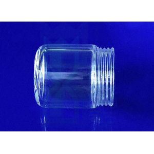 High Precision Threaded Glass Laboratory Reagent Bottle Anti Corrosion