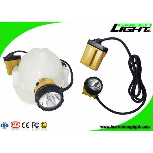 Quality CREE LED 25000lux Coal Mining Lights 10.4Ah Samsung Battery With SOS Low Power Warning Function wholesale