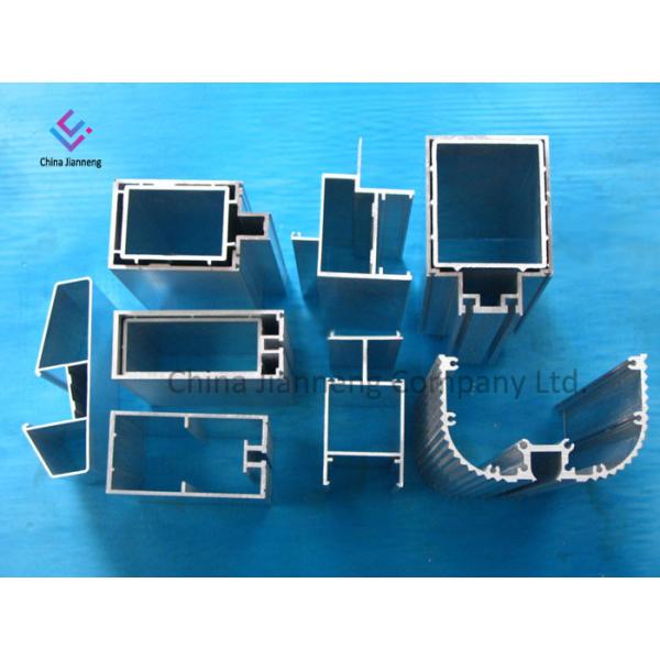 Quality Customized 6063 T5 Extrusion Aluminum Door Window Frames For Cabinet Sliding Doors wholesale