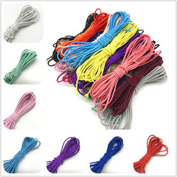 Factory Custom Color 3mm Round Knitted Elastic Band