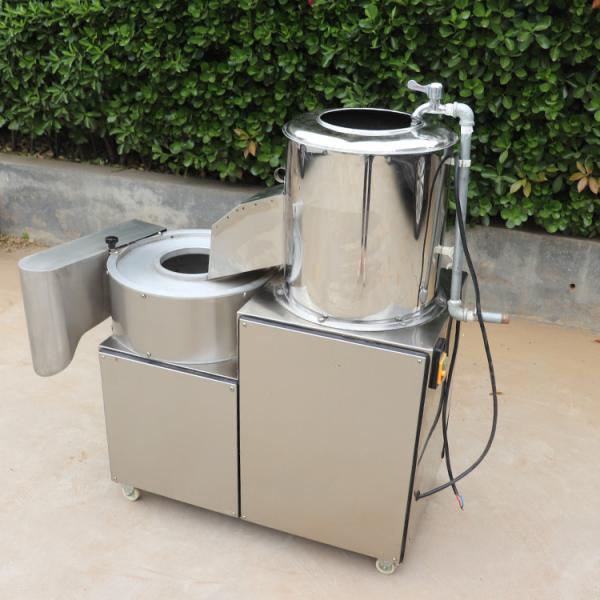 High quality Industrial potato peeling and cutting machine/potato peeler and