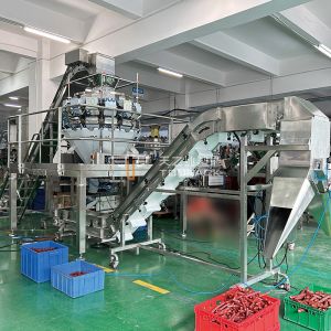 High Efficiency Sausage Belt Multihead Weigher