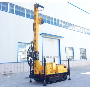 Engineering Crawler Mounted 200m Water Well Drilling Rig Machine