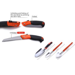 Aluminium Alloy Gardening Hand Tools With Canvas Bag Portable