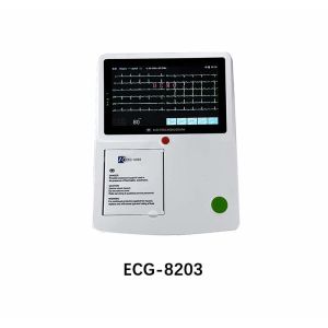 Digital Three Channel Medical Ecg Machine Automatic Portable Gw 3kg