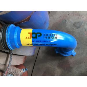 High Pressure Integral Long Radius Elbow For Wellhead Lines