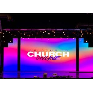Full Color LED Display RGB P6 LED Video Display 192mm * 192mm Cabinet Size