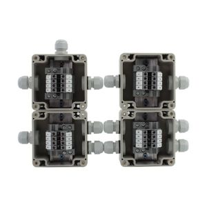 Waterproof Plastic Junction Box 83*81*56mm Electric Distribution Enclosure with