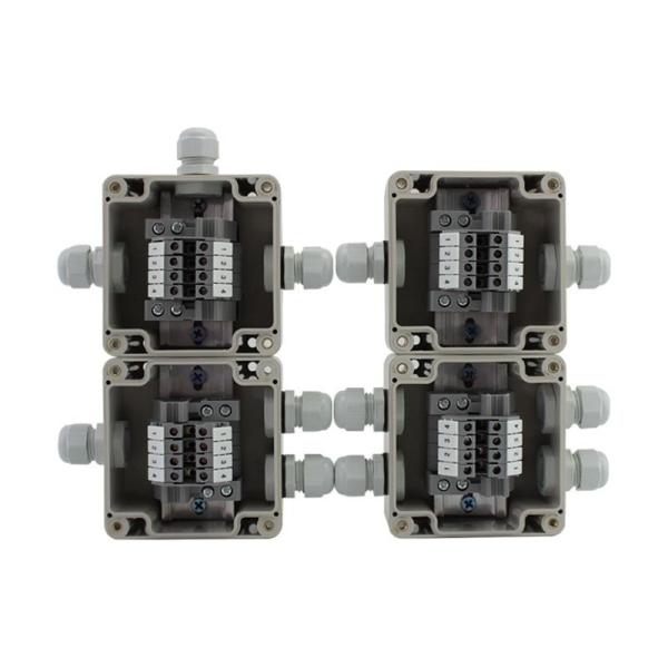 Waterproof Plastic Junction Box 83*81*56mm Electric Distribution Enclosure with