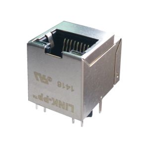 Cheap FastJack 1x1 Magnetic Vertical RJ45 HFJV1-1043-L21RL Wireless Lan Rj 45 for sale