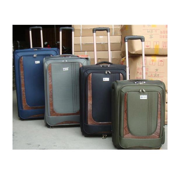 Modern Soft Eva 2 Wheel Carry On Trolley Luggage Sets With Normal Combination