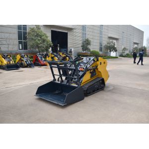 Small Wheel Front Articulated Compact Loader Machine