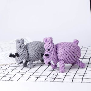 Large Stock Eco Friendly Interactive Custom Cotton Rope 2023 Dog Pet Chew Toys