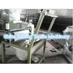 Cheap top quality 6 cylinders finishing and starching machine for woven ribbon, elastic webbing,belt China factory Tellsing for sale