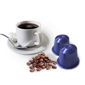 Small Round Plastic PP Containers / Coffee Capsules For Nespresso