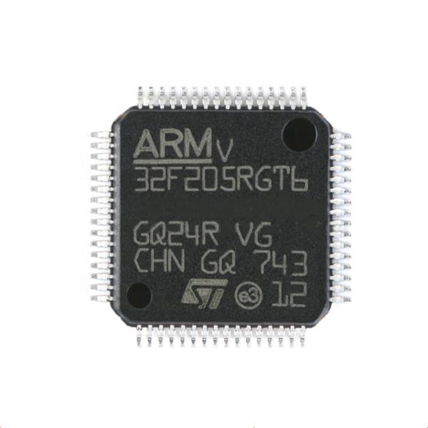 Quality Electronic Components IC Chip MCU 32BIT 1MB FLASH 64LQFP STM32F205RGT6 wholesale