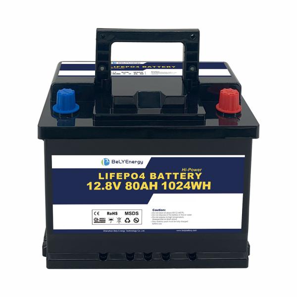 Bely Energy 5000 Cycles 12v 80ah Lifepo4 Battery For Home Appliance Submarine