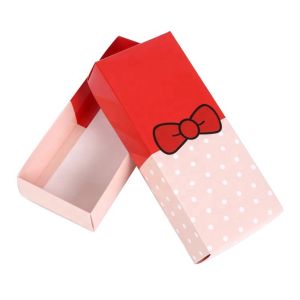 Cheap Wholesale Recycled Materials Custom logo cardboard underwear storage packaging panties gift box with lid for sale