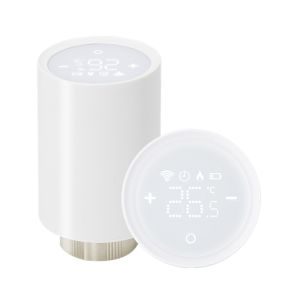 Cheap 2021 New Arrival Bluetooth Smart Radiator Thermostat TRV with APP Remote Control(TR-01) for sale