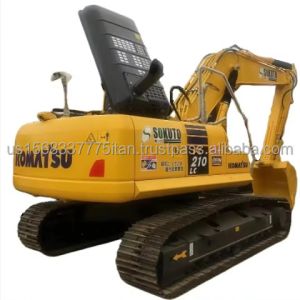 Cheap 2023 Year Komatsu PC210 Excavator with 1.5M³ Bucket Capacity and Original Hydraulic Valve for sale