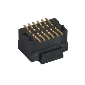 PA9T LCP H4.0 Mm Board To Board Connectors 0.8Mm Pitch Female Header 2*6P SMT