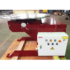 2T Rotory And Tiltling Welding Positioner With Foot Pedal And Hand Box
